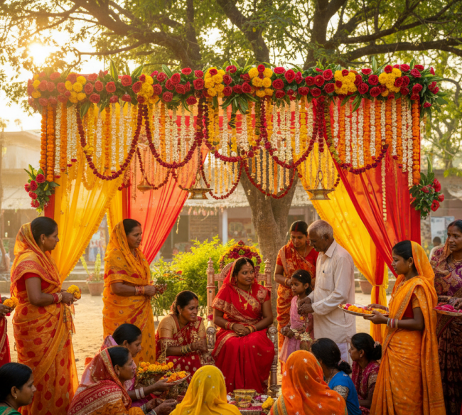 आर्थिक रूप से कमजोर योग्य हिंदू कन्याओं के विवाह में सहयोग